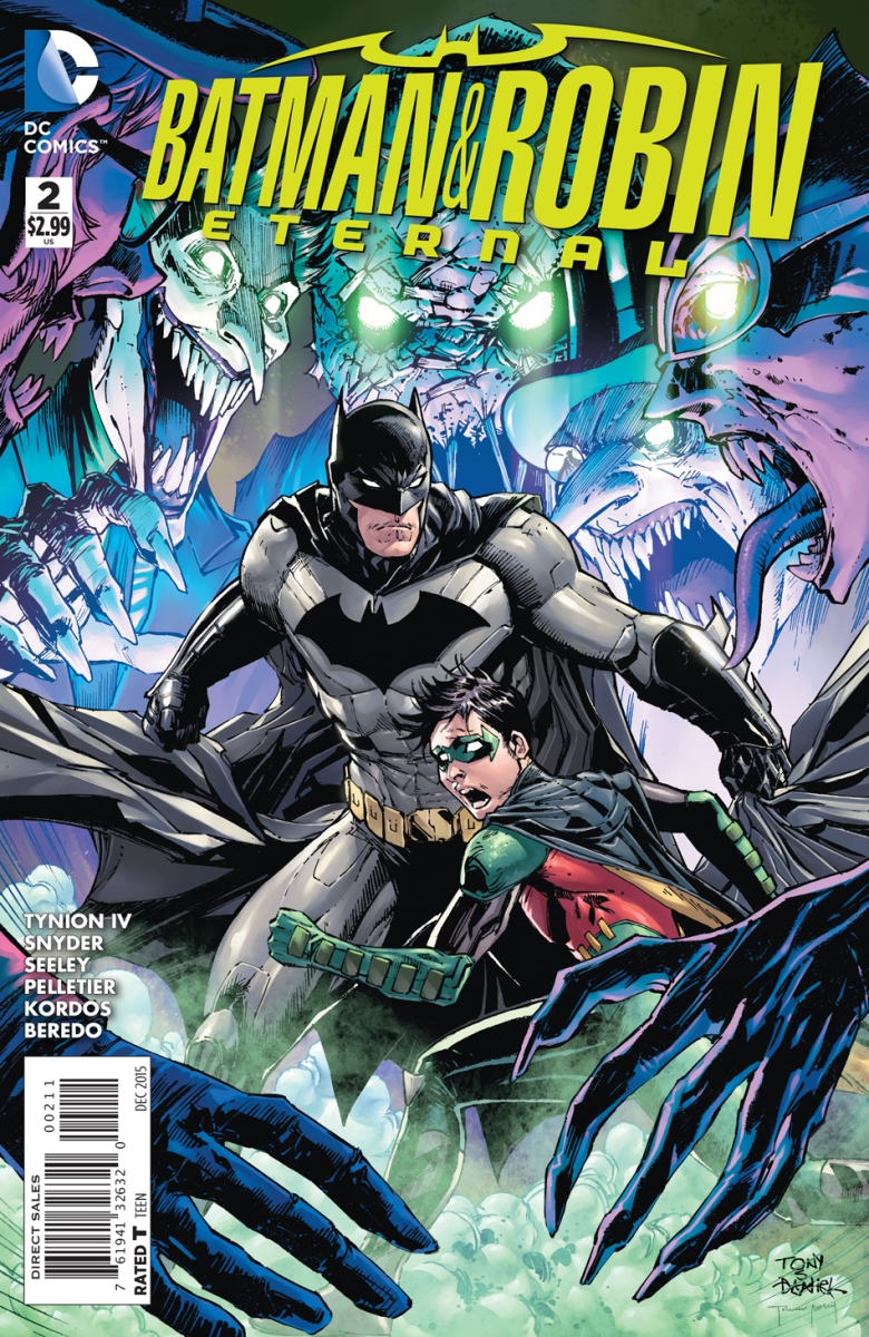 Batman and Robin Eternal #2, cover