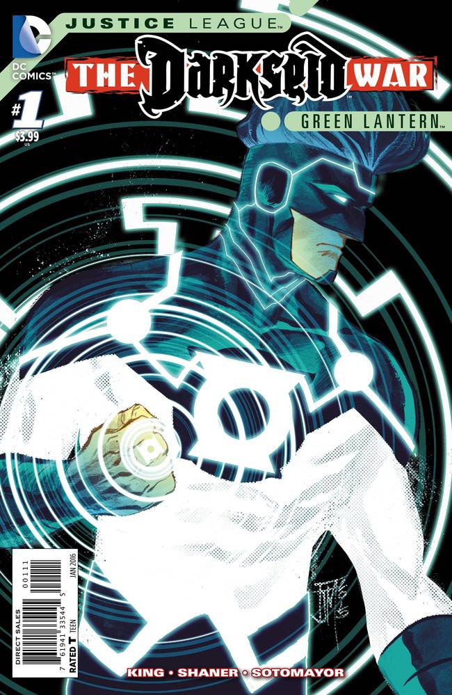 Justice League: Darkseid War - Green Lantern #1, cover