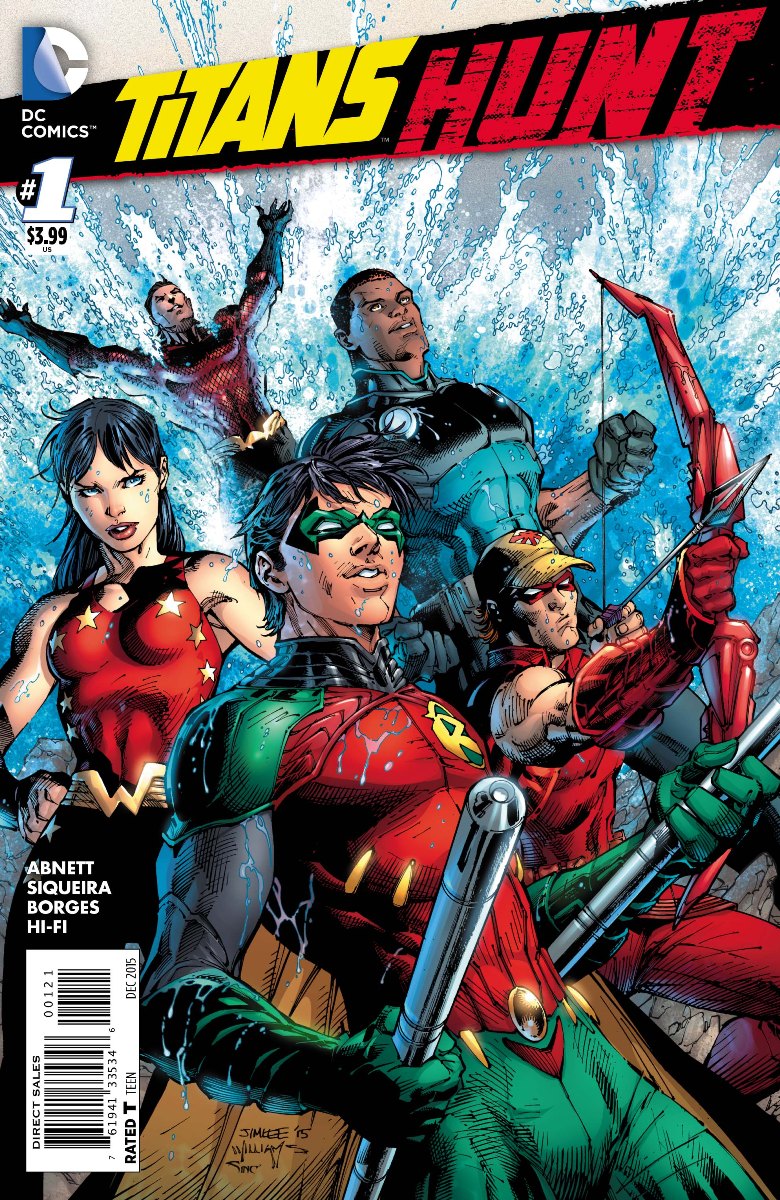 Titans Hunt #1, variant cover