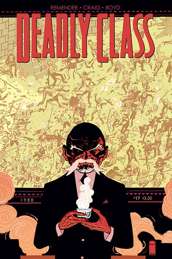 Deadly Class #17, cover