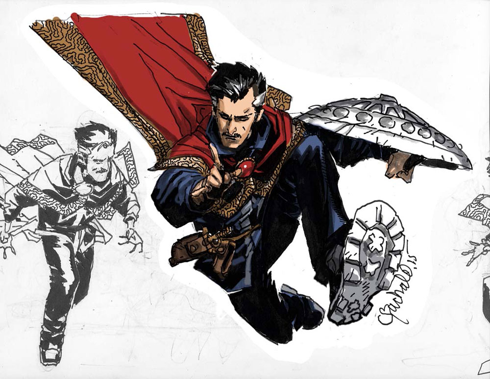 Doctor Strange, sketch 02