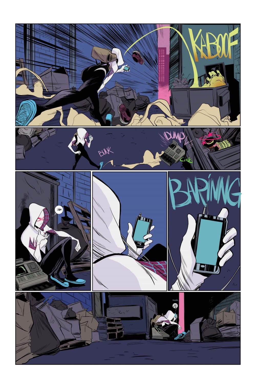 Spider-Gwen #1, anteprima 02