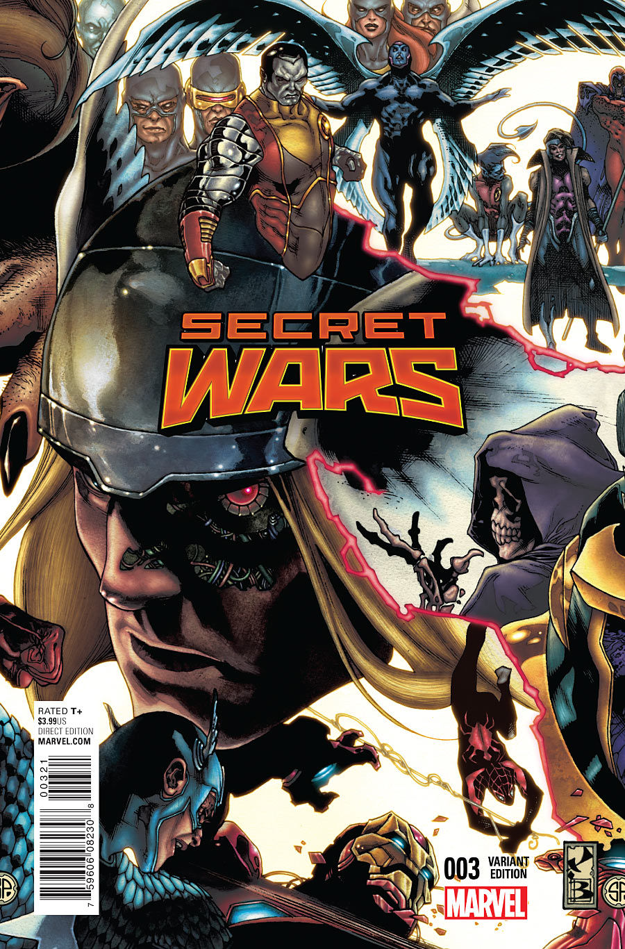 Secret Wars #3, variant cover C