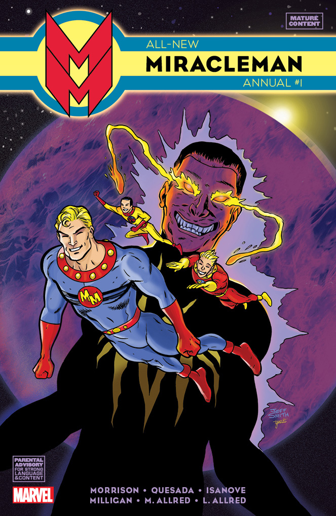 All-New Miracleman Annual #1, variant cover di Jeff Smith