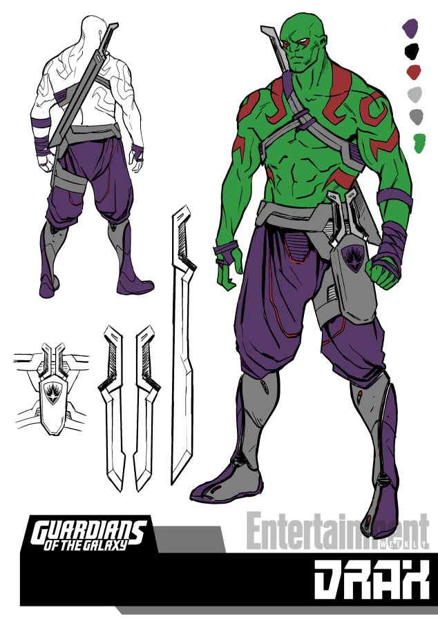 Drax, design