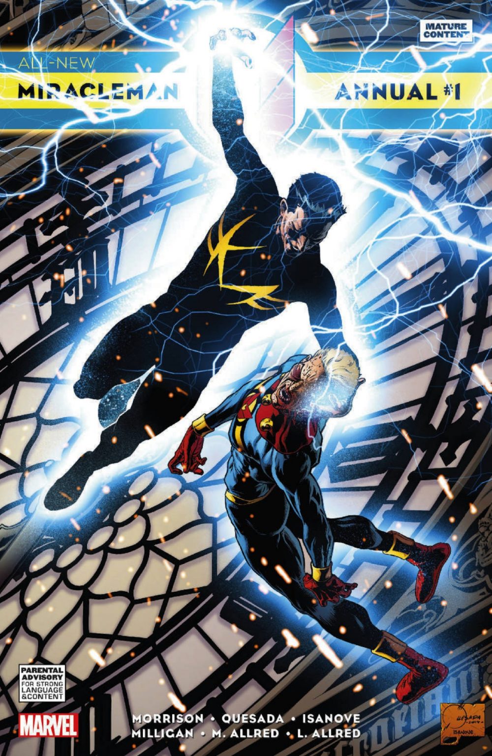 All-New Miracleman Annual #1, variant cover di Joe Quesada