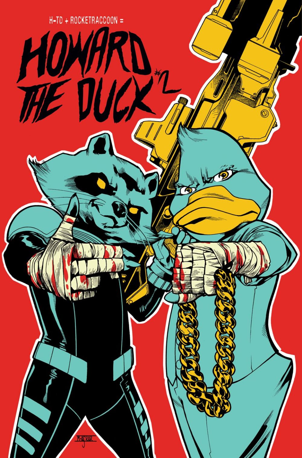 Howard The Duck #2, variant cover