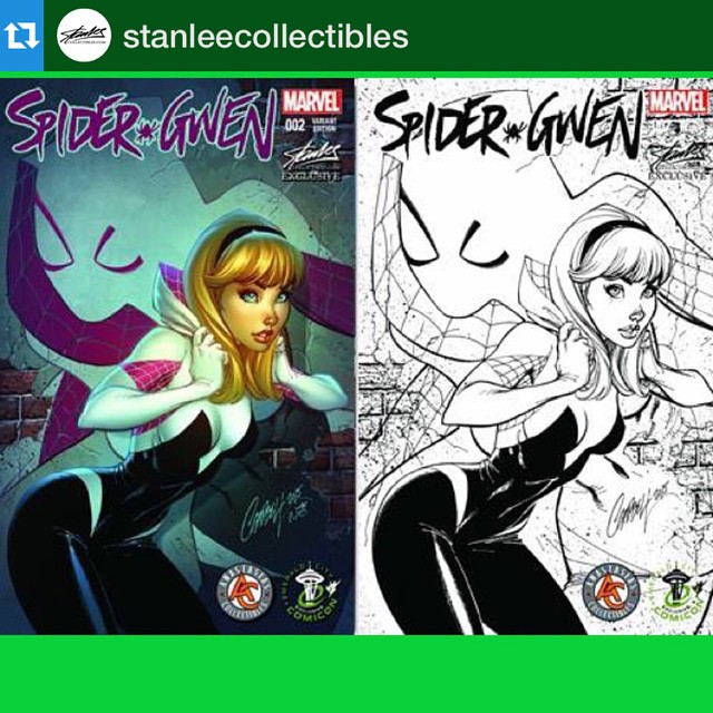 Spider-Gwen #2, variant cover di J. Scott Campbell