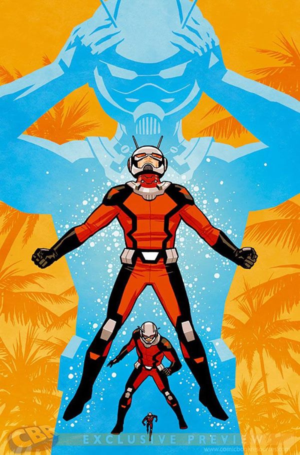 Ant-Man #3, variant cover di Cliff Chiang