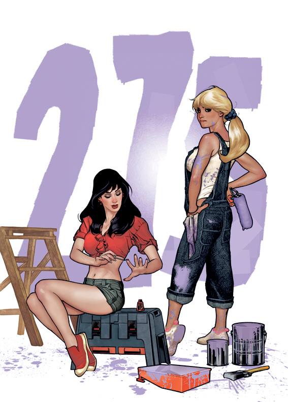 Betty & Veronica #275, copertina di Adam Hughes