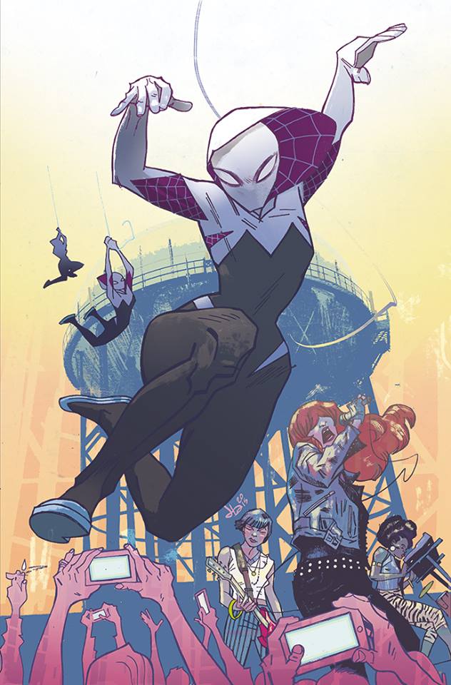 Spider-Gwen #1, variant cover di Jason Latour