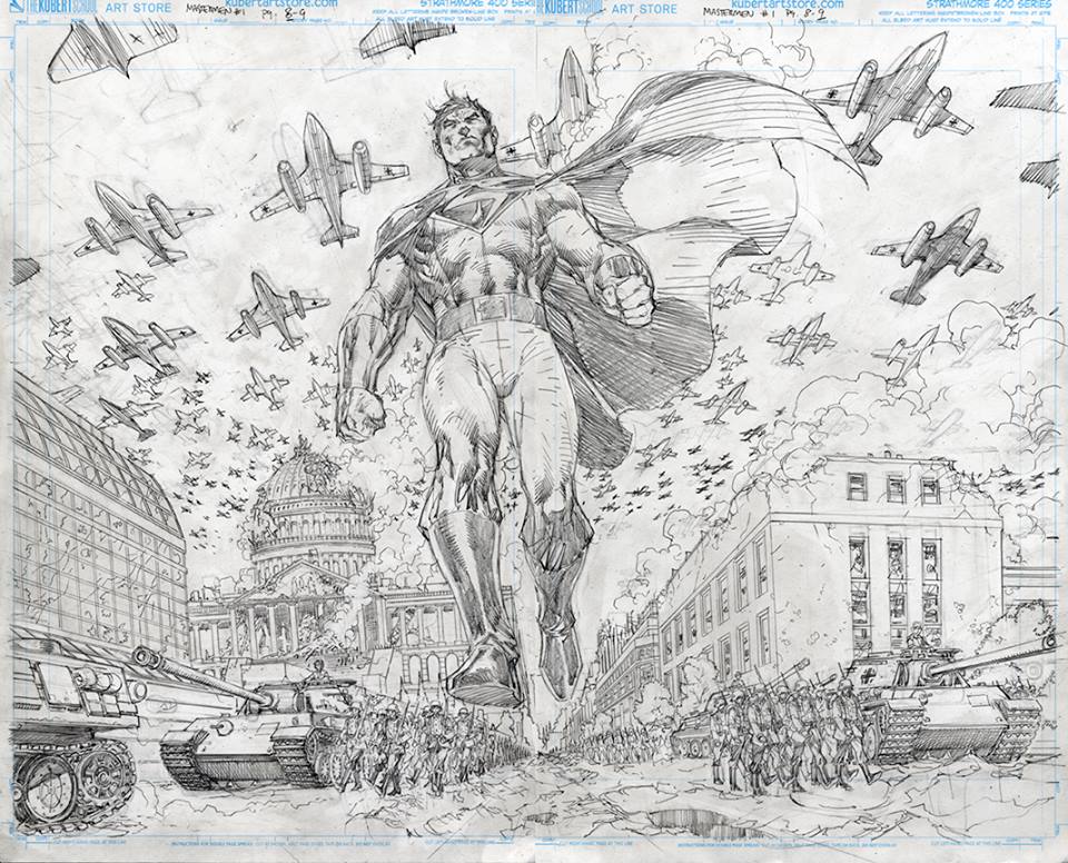 The Multiversity: Mastermen, tavola di Jim Lee