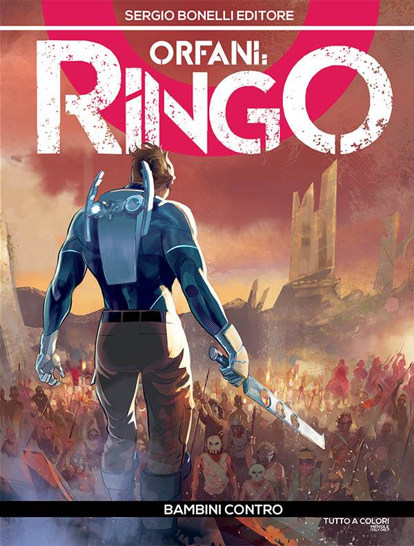 Orfani - Ringo 7: Bambini Contro, copertina di Emiliano Mammuccari