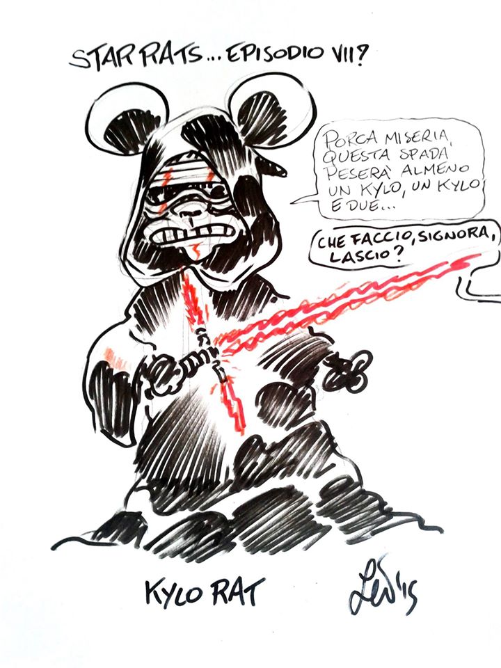 Kylo Rat di Leo Ortolani