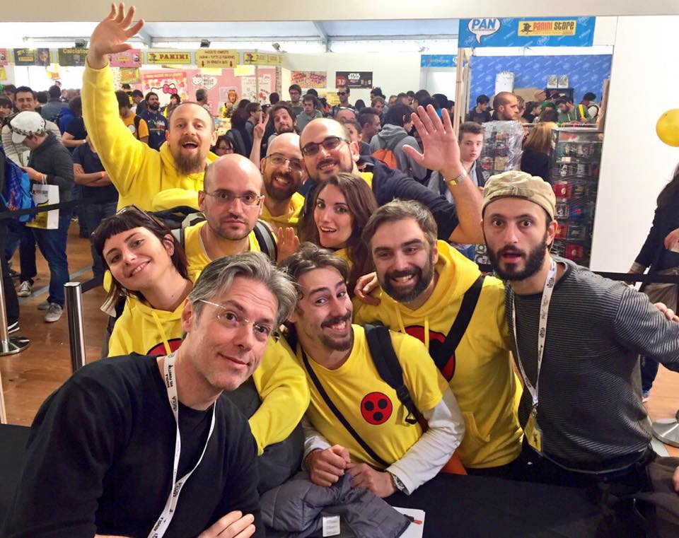 Leo Ortolani e il Rat-Man Fan Club a Lucca Comics & Games 2015