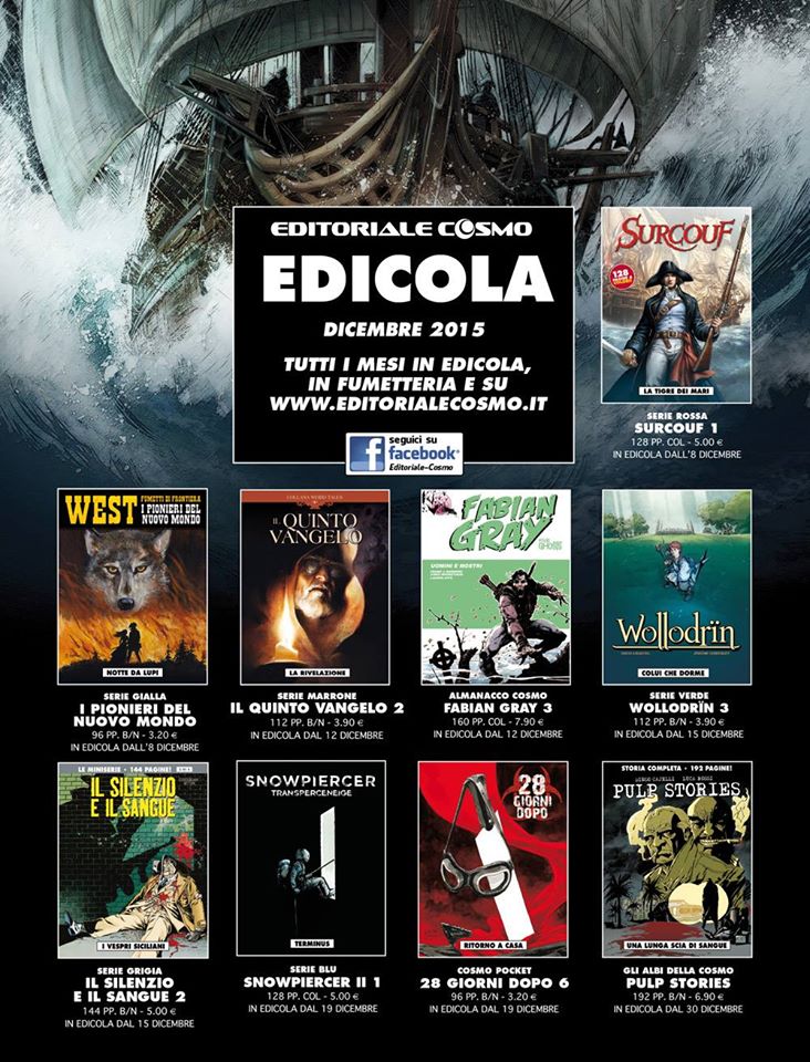 Editoriale Cosmo per dicembre 2015