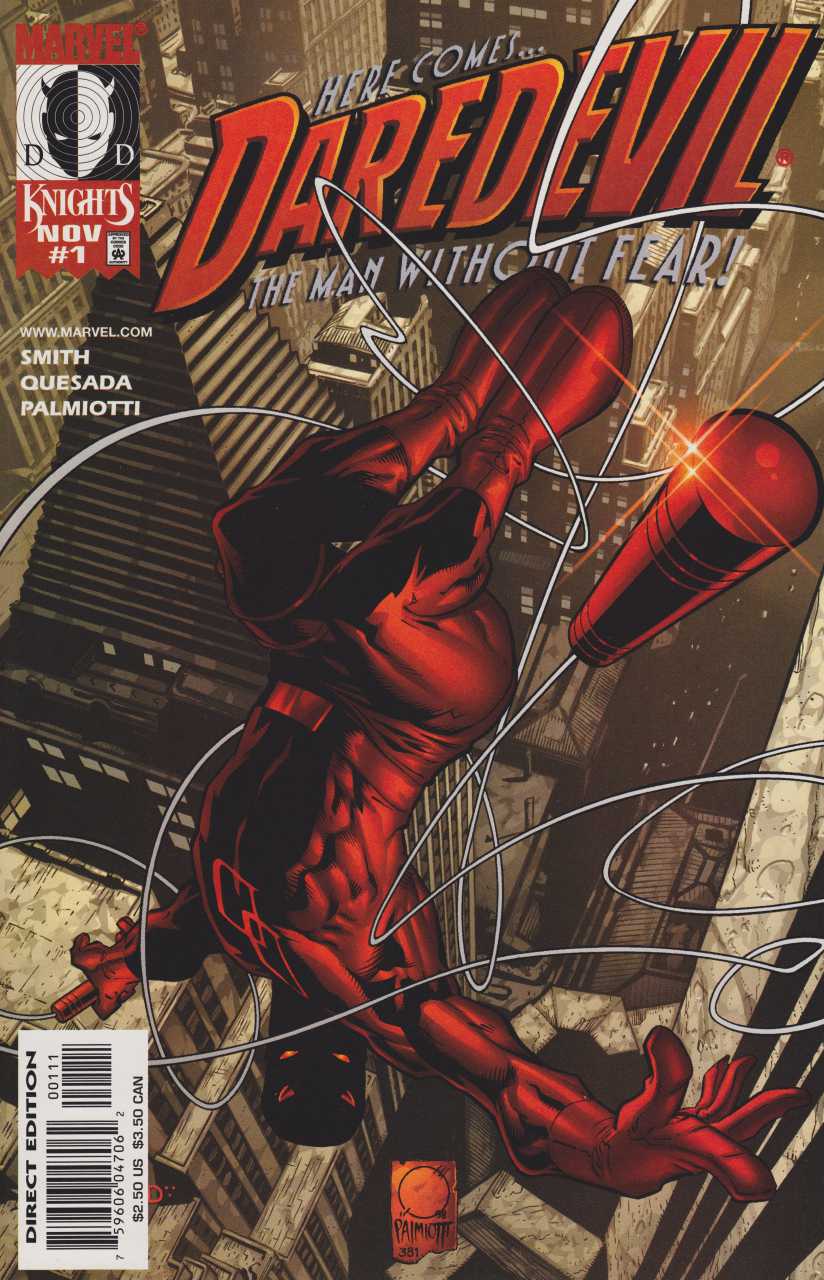 Daredevil #1, copertina di Joe Quesada