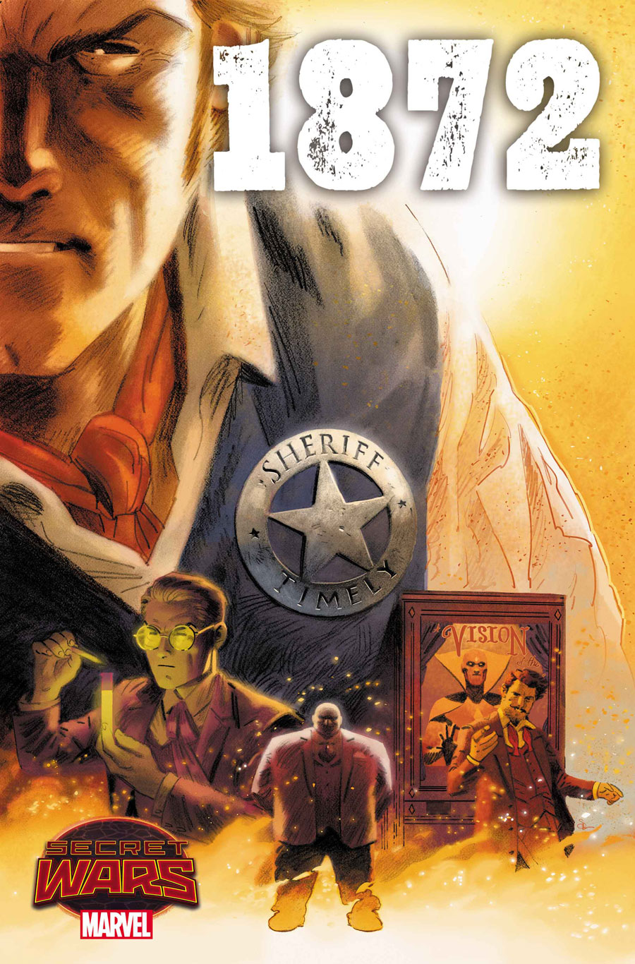 1872 #1, variant cover di Shaner