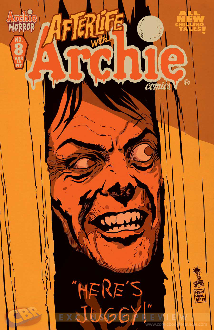 2 - Afterlife of Archie #8 - copertina variant di Francesco Francavilla