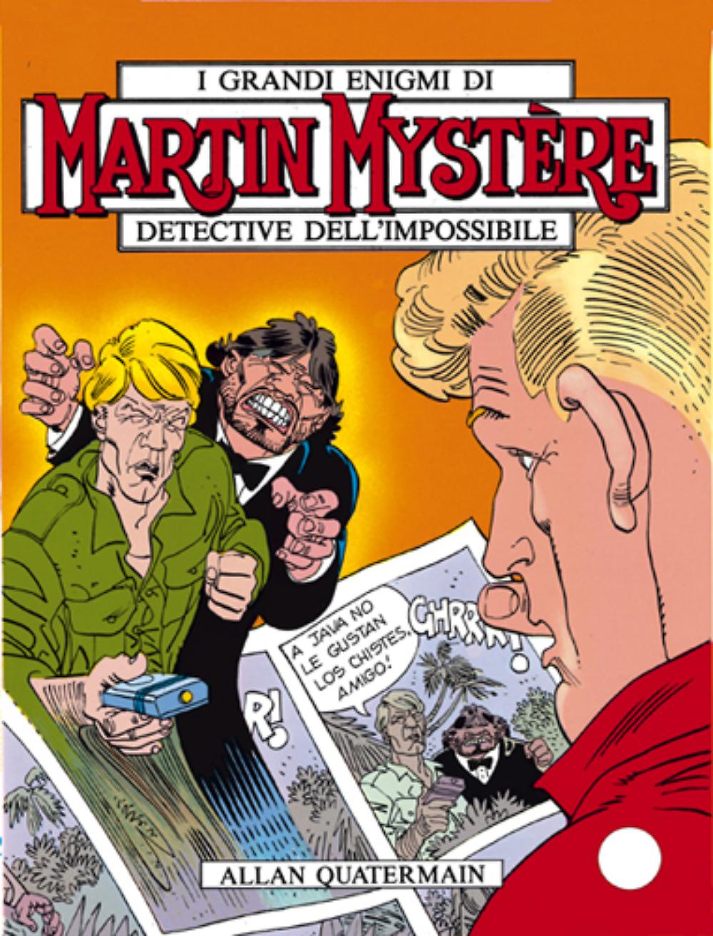 Martin Mystère 112: Allan Quatermain (luglio 1991), copertina di Giancarlo Alessandrini