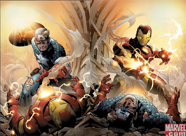 Cap v Iron Man