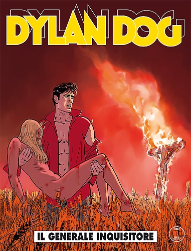 Dylan Dog 353: Il generale inquisitore, copertina di Angelo Stano