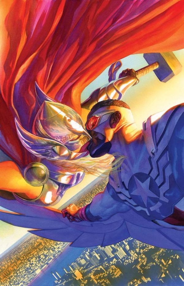 All-New, All-Different Avengers #4, copertina di Alex Ross