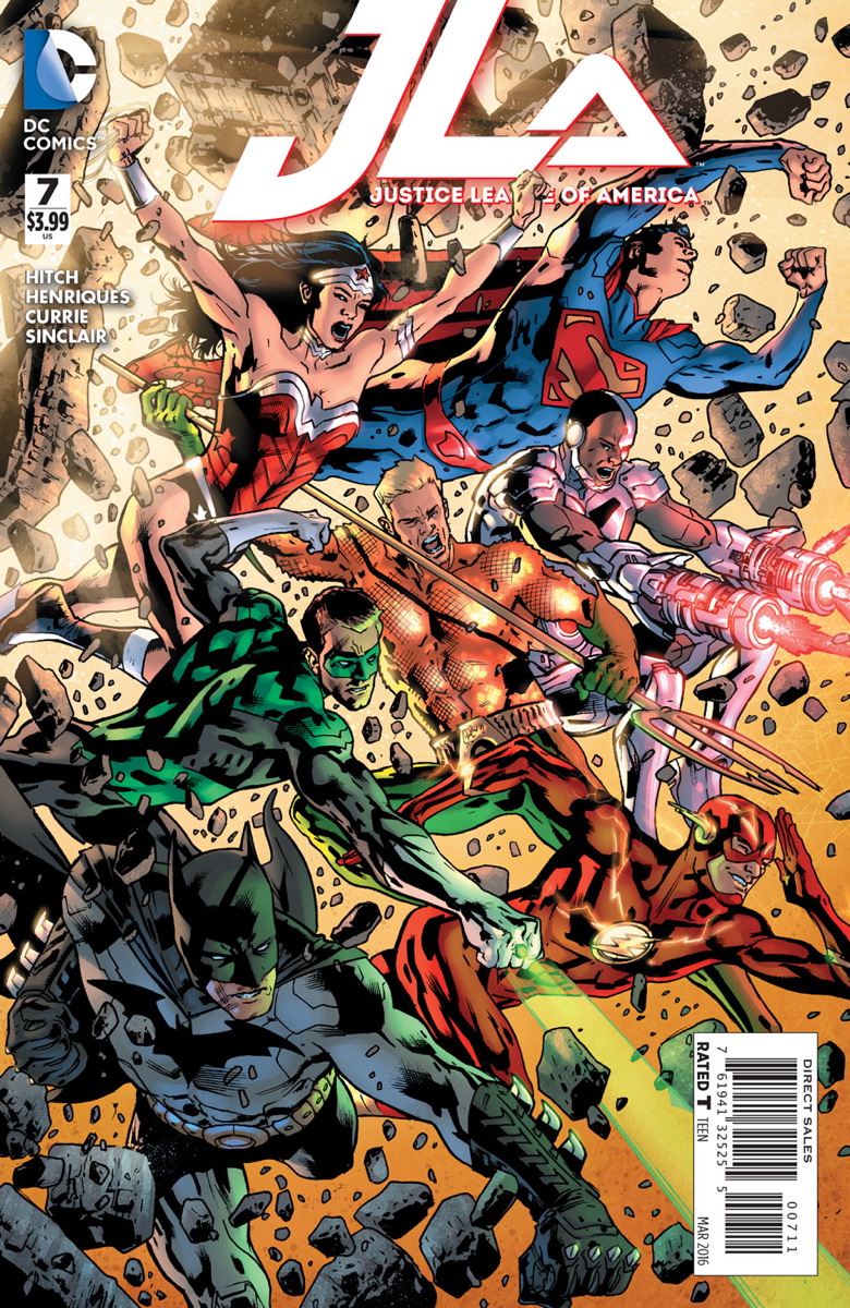 JLA #7, cover