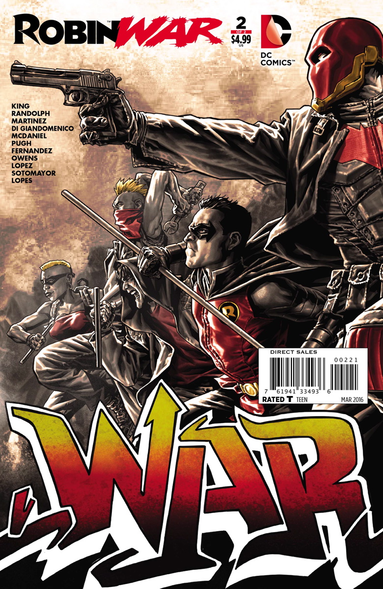 Robin War #2, cover