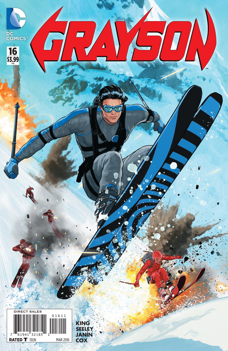 Grayson #16, copertina di Mikel Janin