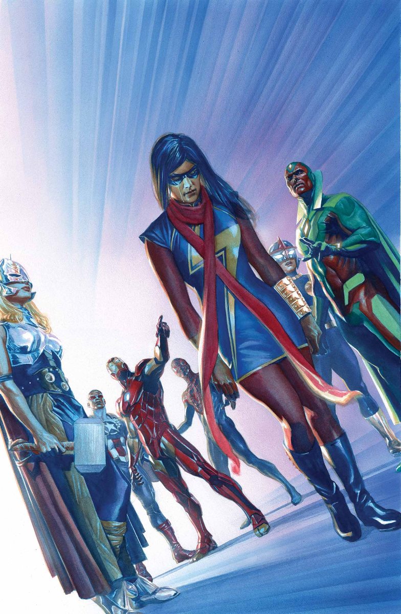 All-New, All-Different Avengers #5, copertina di Alex Ross