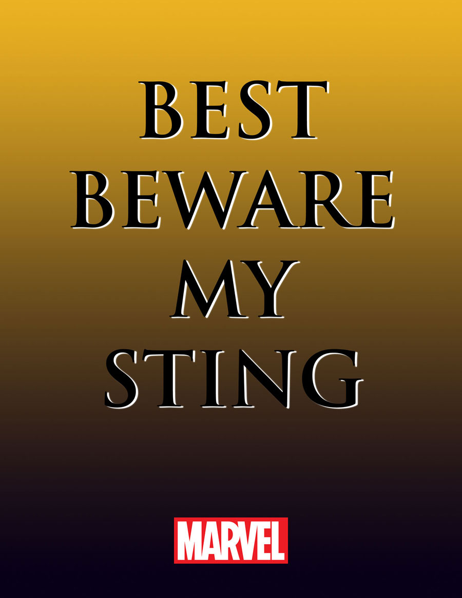 Beware My Sting