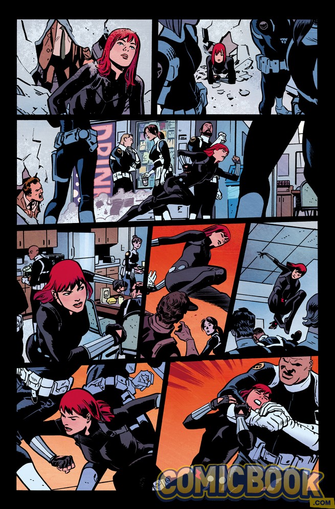 Black Widow #1, anteprima 1