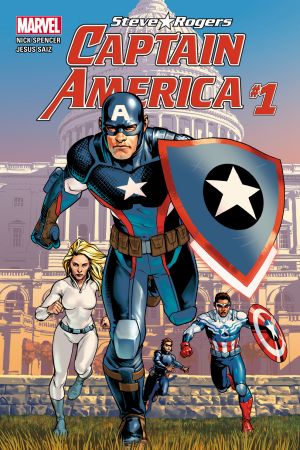 Captain America: Steve Rogers #1, copertina di Jesus Saiz 