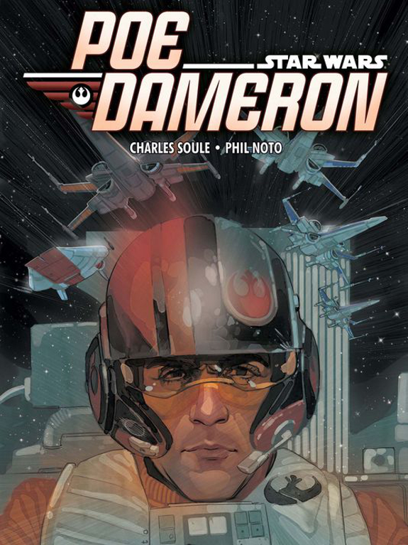 Poe Dameron #1, copertina di Phil Noto