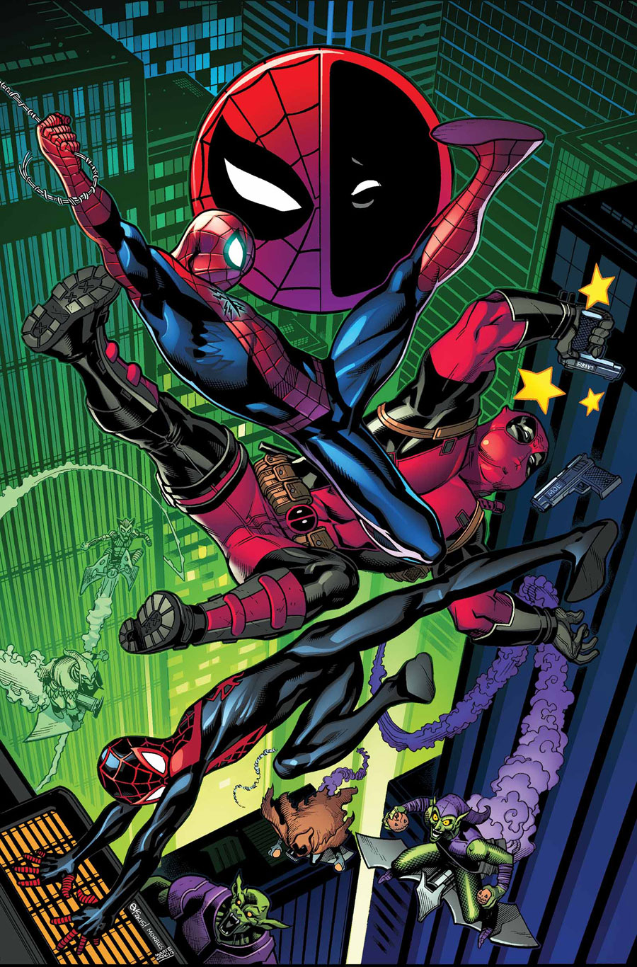 Spider-Man/Deadpool #2, copertina di Ed McGuinness