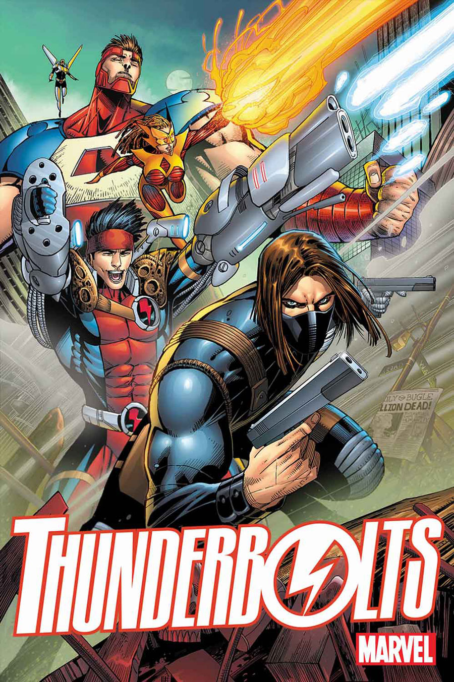 Thunderbolts #1, copertina di John Malin