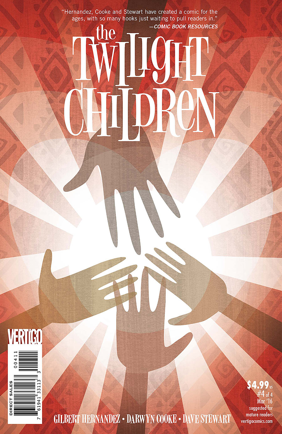 Twilight Children #4, copertina di Darwyn Cooke