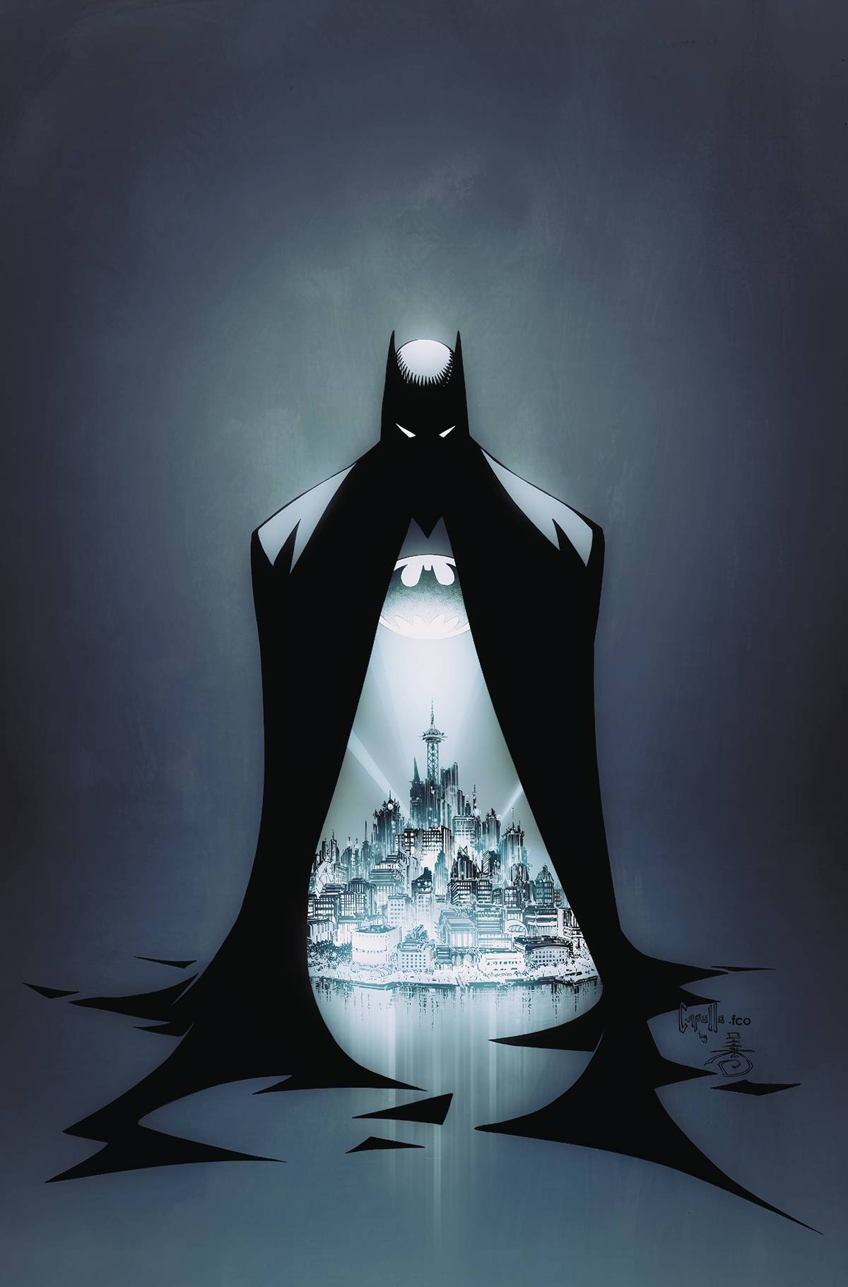 Batman #51, copertina di Greg Capullo