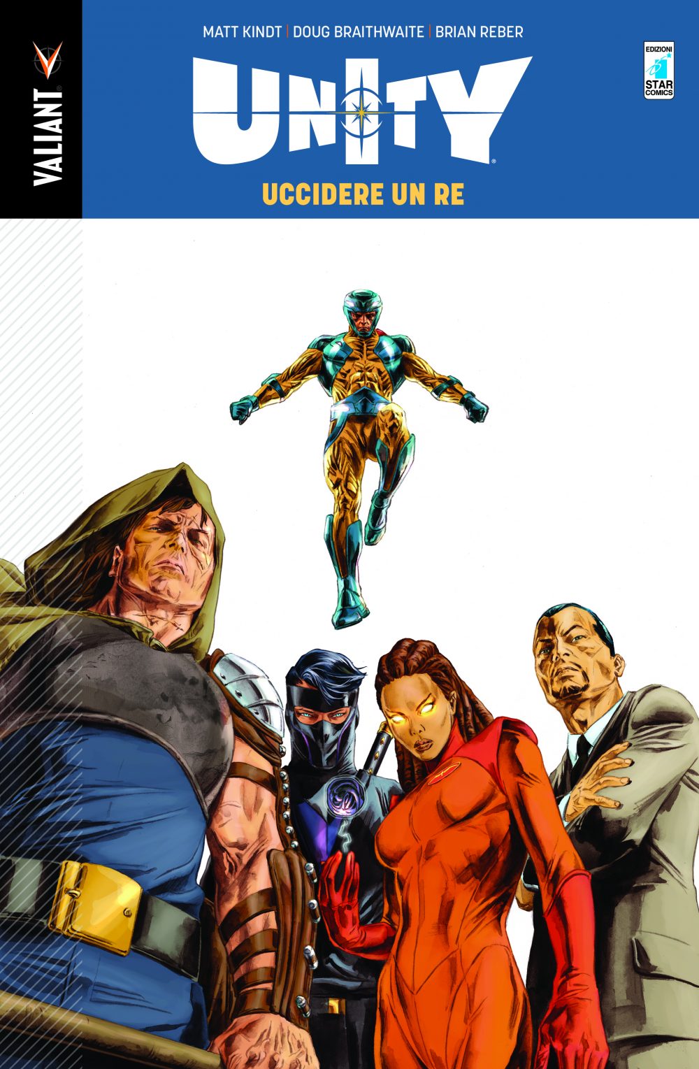 Unity vol. 1: Uccidere un Re, copertina