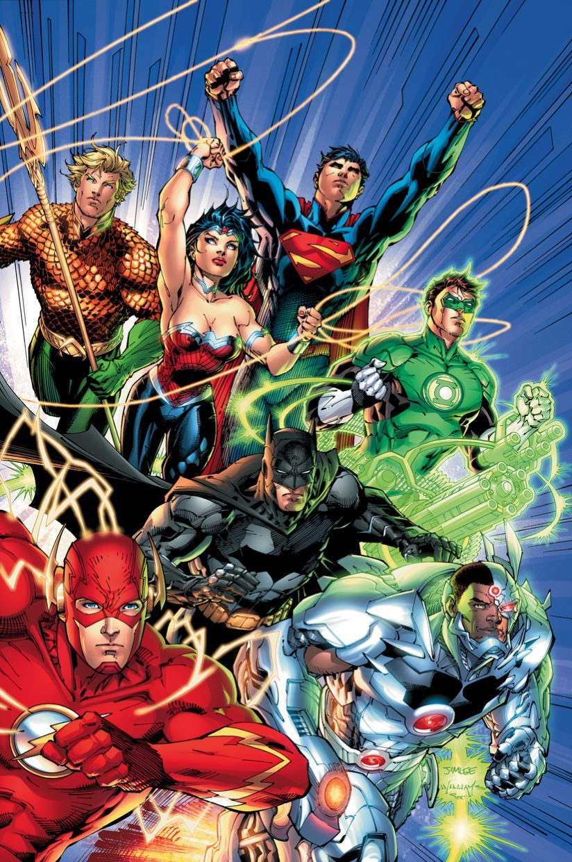 Justice League #1-6, di Geoff Johns e Jim Lee - 2011