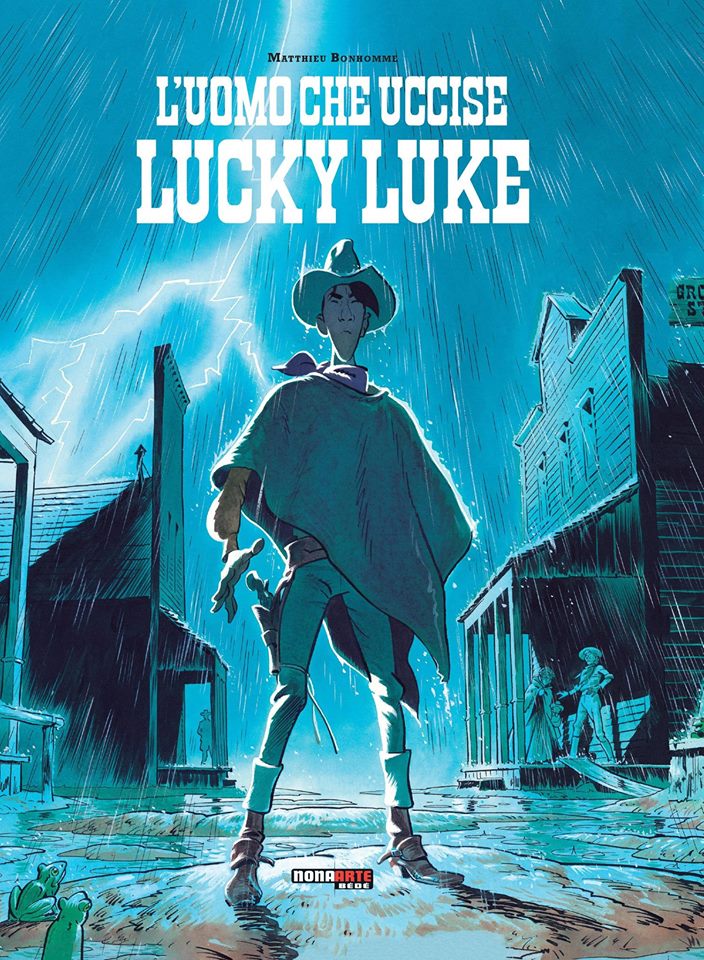 L'uomo che uccise Lucky Luke, copertina di Matthieu Bonhomme