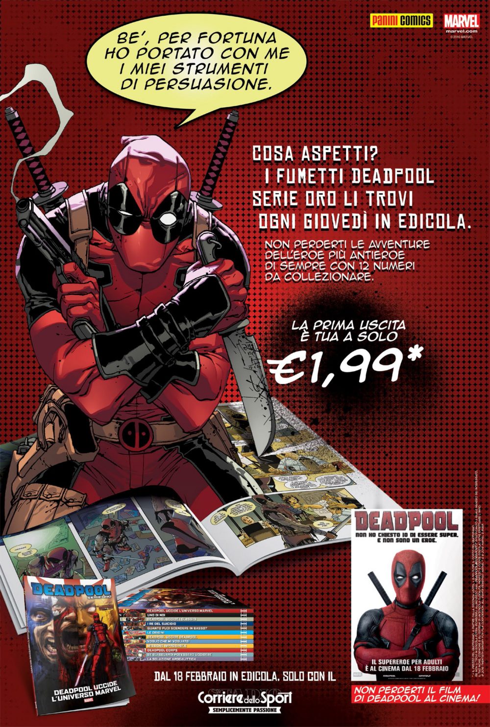 Deadpool - Serie Oro