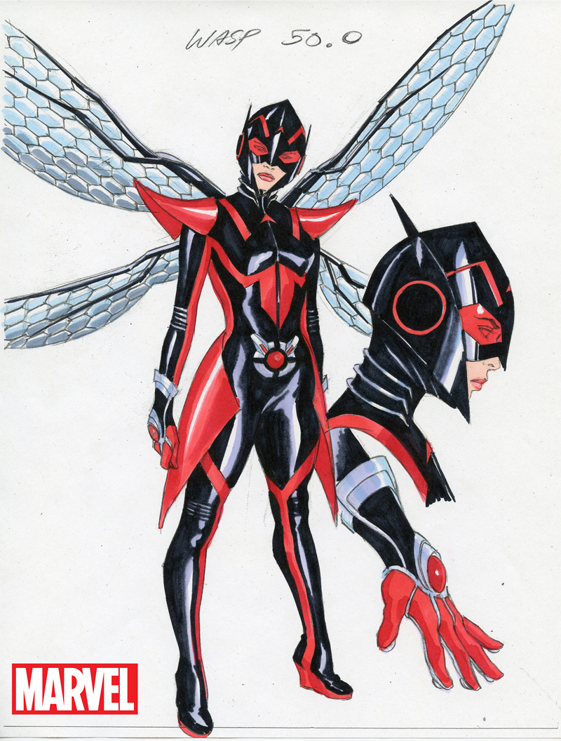 All-New Wasp, color concept di Alex Ross