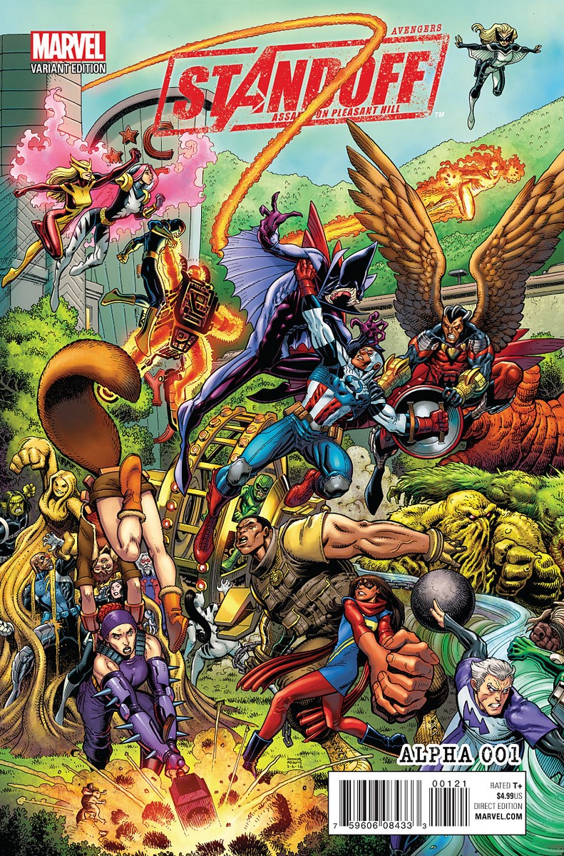 Avengers Standoff: Assault on Pleasant hill Alpha #1, variant cover di Arthur Adams