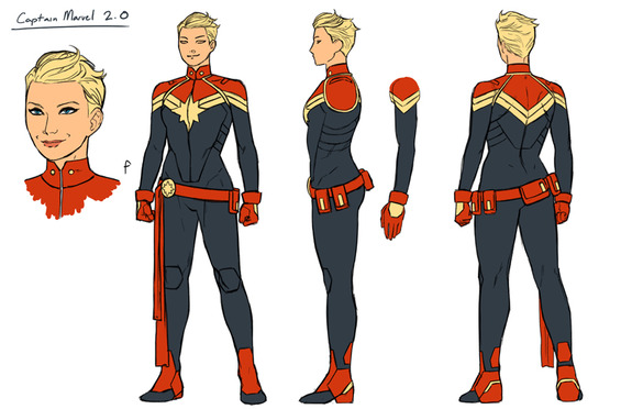 Captain Marvel, studi di Kris Anka