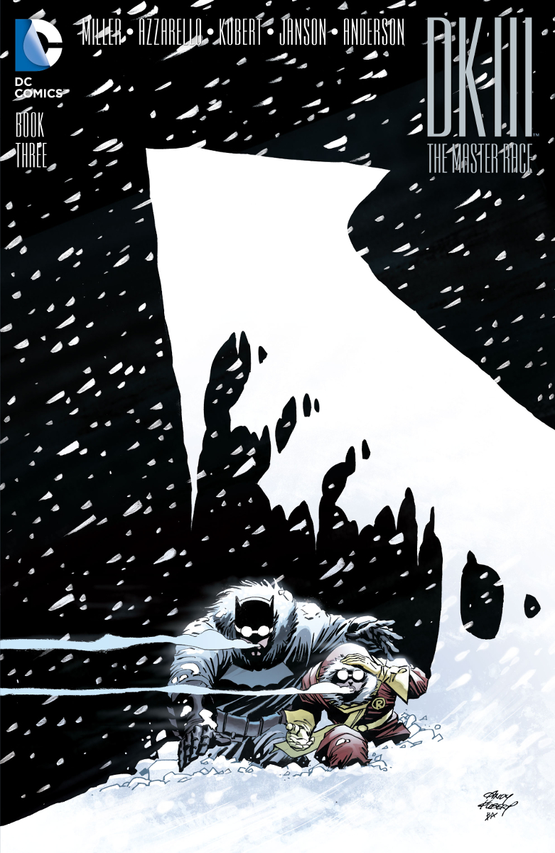 Dark Knight III #3, copertina di Andy Kubert