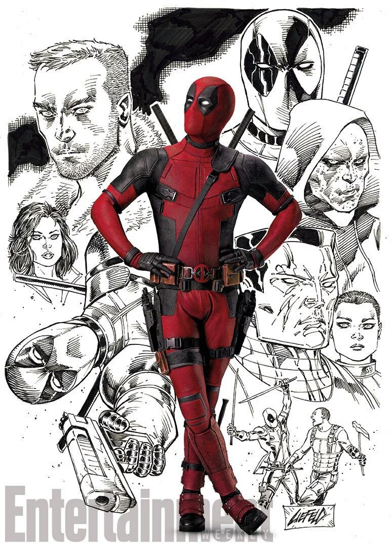 Deadpool - poster di Rob Liefeld