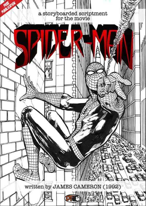 Spider-Man di James Cameron, copertina di Daniele Tomasi