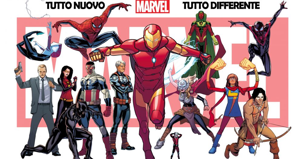 Universo Marvel tutto nuovo tutto differente